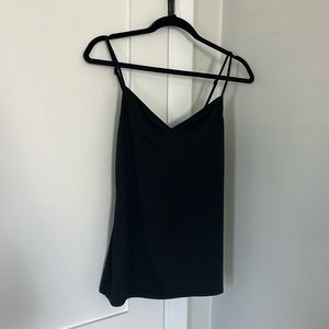 Black maternity tank top from A Pea In The Pod - elegant top
